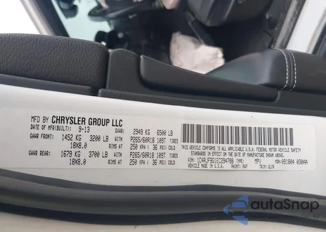 2014 Jeep Grand Cherokee Limited z USA, uszkodzony, nr VIN 1C4RJFBG1EC294788